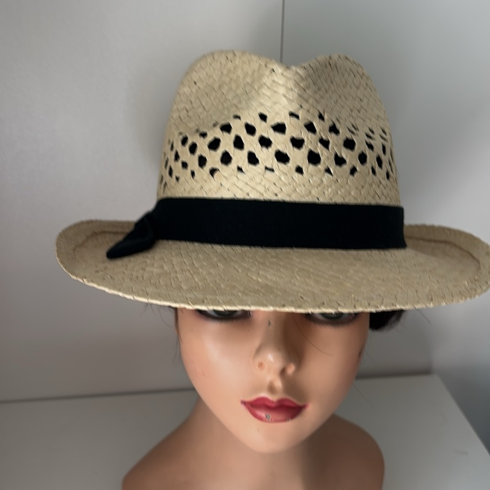 Patricia Underwood Natural Woven Hat